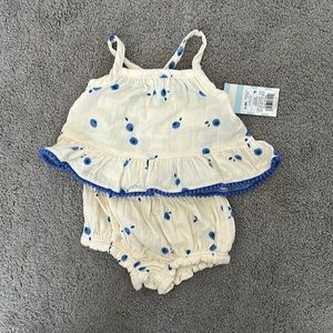 Cat & Jack baby matching set NWT